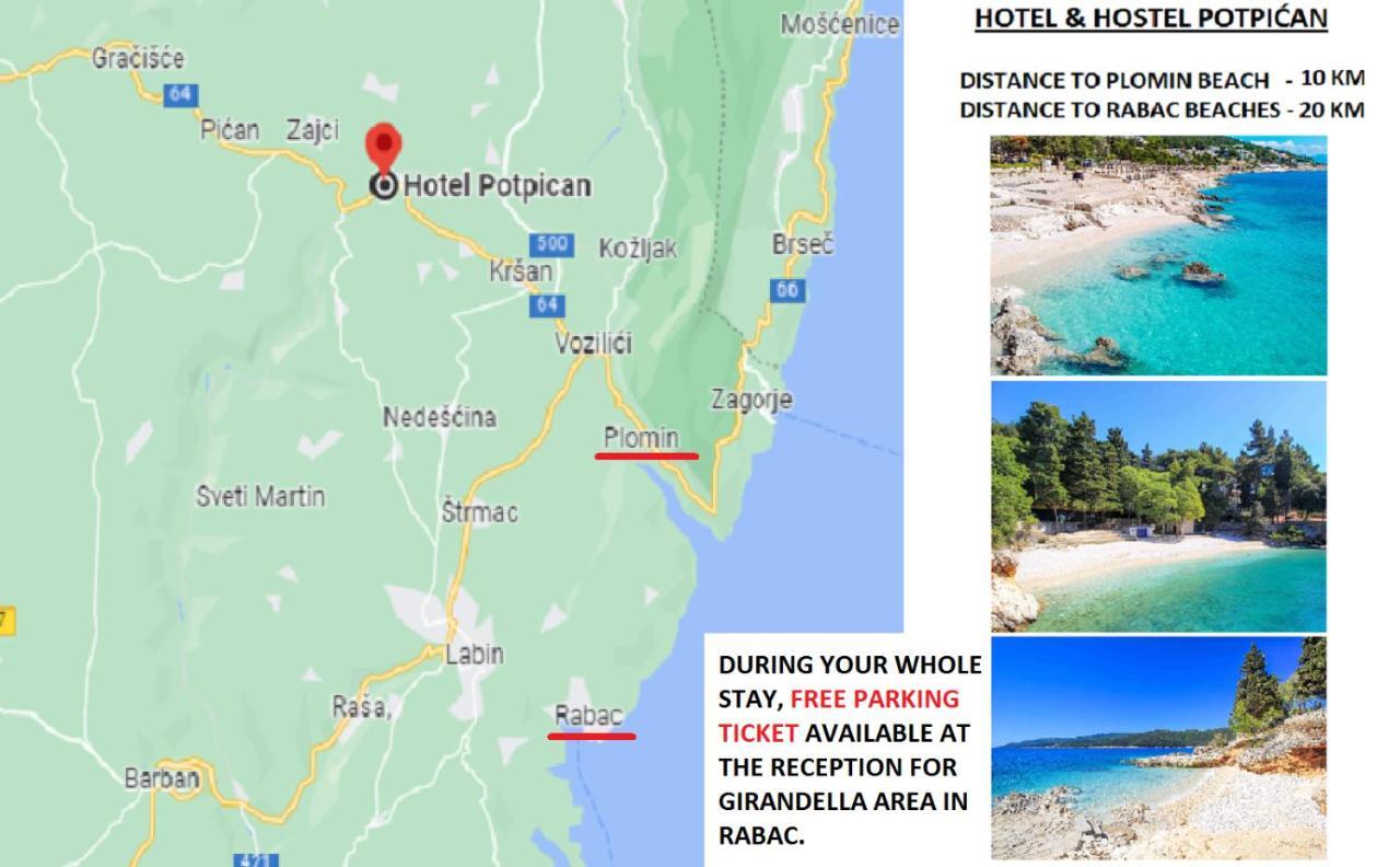 Hotel Potpićan Esterno foto